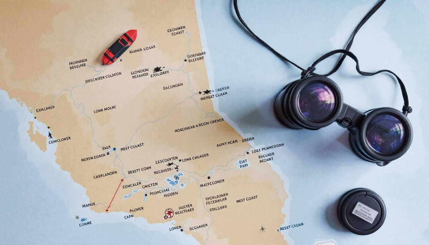 Exploration des trésors cachés en voyage sur la côte ouest